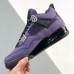 Air Jordan 4 AJ4 High Running Shoes-Purple/Black-4856435