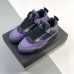 Air Jordan 4 AJ4 High Running Shoes-Purple/Black-4856435