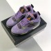 Air Jordan 4 AJ4 High Running Shoes-Purple/Black-1319029