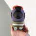 Air Jordan 4 AJ4 High Running Shoes-Purple/Black-1319029