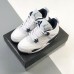 Air Jordan 4 AJ4 High Running Shoes-White/Black-5203237