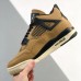 Air Jordan 4 AJ4 High Running Shoes-Brown/Black-2906740