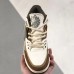 Air Jordan 3 AJ3 High Running Shoes-White/Brown-9419982