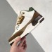 Air Jordan 3 AJ3 High Running Shoes-White/Brown-9419982