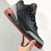 Air Jordan 3 AJ3 High Running Shoes-Blakc/Gray-7065885