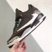 Air Jordan 3 AJ3 High Running Shoes-Brown/White-6024806