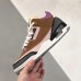 Air Jordan 3 AJ3 High Running Shoes-Brown/Pink-2548629