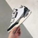 Air Jordan 3 AJ3 High Running Shoes-White/Black-7793835