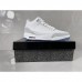 Air Jordan 3 AJ3 High Running Shoes-White/Gray-6433919