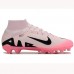 Air Zoom Mercurial Superfly IX Elite AG Soccer Shoes-Pink/Black-2628365