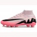 Air Zoom Mercurial Superfly IX Elite AG Soccer Shoes-Pink/Black-2628365