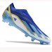 X Crazyfast.1 Laceless FG Soccer Shoes-Blue/White-6603816