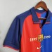 Retro Barcelona Home 100th Anniversary Red Blue Jersey Version Short Sleeve-6880996