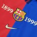 Retro Barcelona Home 100th Anniversary Red Blue Jersey Version Short Sleeve-6880996