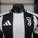 24/25 Juventus Home Black White Jersey Kit Short Sleeve (Player Version)-1304672