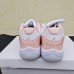 Air Jordan 11 AJ11 Women Running Shoes-White/Pink-8418685