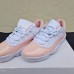 Air Jordan 11 AJ11 Women Running Shoes-White/Pink-8418685