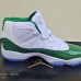 Air Jordan 11 AJ11 High Running Shoes-White/Green-6807992