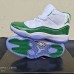 Air Jordan 11 AJ11 High Running Shoes-White/Green-6807992