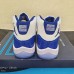 Air Jordan 11 AJ11 High Running Shoes-White/Blue-973266