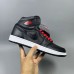 Air Jordan 1 AJ1 High Running Shoes-Black/White-4090281