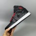 Air Jordan 1 AJ1 High Running Shoes-Black/White-4090281