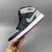 Air Jordan 1 AJ1 High Running Shoes-Black/Gray-393306