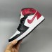 Air Jordan 1 AJ1 High Running Shoes-White/Red-6205705