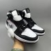 Air Jordan 1 AJ1 High Running Shoes-White/Black-895435