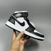 Air Jordan 1 AJ1 High Running Shoes-White/Black-895435