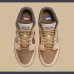 SB Dunk Low LX WMNS Running Shoes-Khaki/Brown-8474439