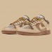 SB Dunk Low LX WMNS Running Shoes-Khaki/Brown-8474439