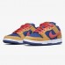 SB Dunk Low Running Shoes-Khaki/Blue-4803972