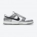 SB Dunk Low“Shimmer”Running Shoes-Silver/White-9638940