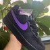 AIR FORCE 1 AF1‘07 Running Shoes-Black/Purple-5076504