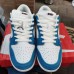 SB Dunk Low Running Shoes-White/Blue-6558020