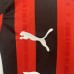 24/25 Kids AC Milan Home Kids Red Black Jersey Kit short sleeve (Shirt + Short)-9545477