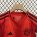 24/25 Kids Bayern Munich Home Kids Red Black Jersey Kit short sleeve (Shirt + Short)-2566404