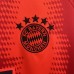 24/25 Bayern Munich Home Red Black Jersey Version Short Sleeve-7129441