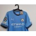 24/25 Manchester City Home Blue Jersey Version Short Sleeve-8783596