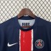 24/25 Paris Saint-Germain PSG Home Navy Blue Red Jersey Version Short Sleeve-7974050