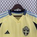 2024 Sweden Home Yellow Jersey Version Short Sleeve-8988350