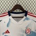 2024 Costa Rica Away White Blue Jersey Version Short Sleeve-8556064