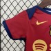 24/25 Baby Barcelona Home Red Blue Jersey Version Short Sleeve-8347254