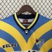 Retro 97/98 Malaga Away Blue Yellow Jersey Version Short Sleeve-7328603