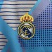 24/25 Kids Goalkeeper Real Madrid Blue Kids Jersey Kit short sleeve (Shirt + Short)-3706726