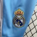 24/25 Kids Goalkeeper Real Madrid Blue Kids Jersey Kit short sleeve (Shirt + Short)-3706726