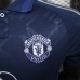 24/25 Manchester United M-U Away Navy Blue Jersey Version Short Sleeve (Player Version)-8183059