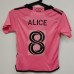 STOCK CLEARANCE [SIZE 18] 24/25 Kids Miami Home Pink Kids Jersey Kit short Sleeve (Shirt + Short)-4890574 [i]