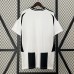 24/25 Juventus Home Black White Jersey Kit Short Sleeve-9876164